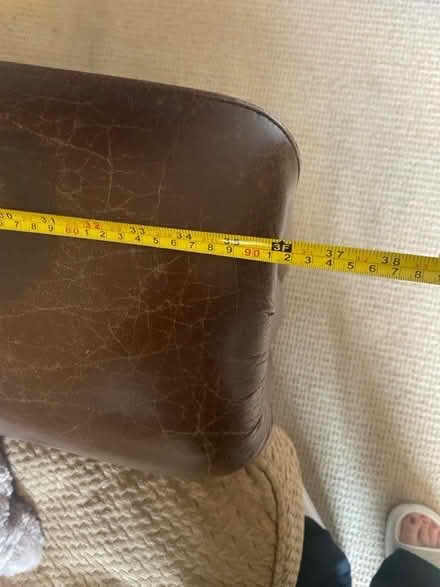 Photo of free Sofa -2 Chairs - Footstool (Wilsden BD15) #4
