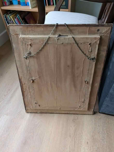 Photo of free Antique gold framed mirror (BS16) #4
