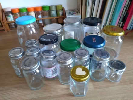 Photo of free Assorted glass jars (Thanington, Canterbury CT1) #1