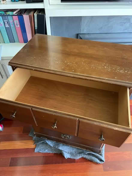 Photo of free 4 drawer wooden dresser (Thornhill) #2