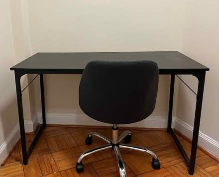 Photo of free Desk and Swivel Chair (Columbia Heights DC) #2