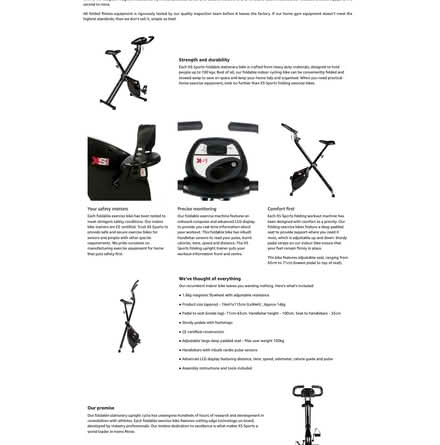 Photo of free Foldable Exercise Bike (HD4 Huddersfield) #2