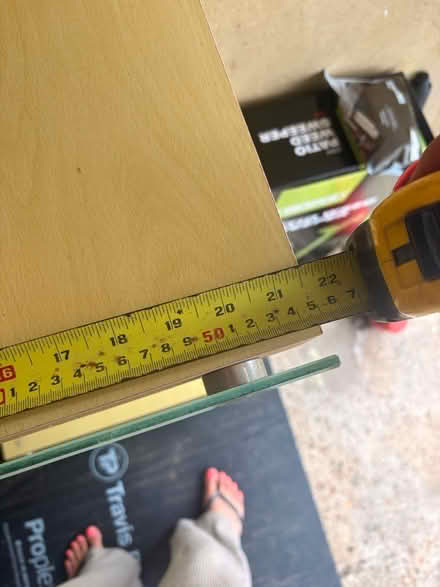 Photo of free Coffee table wooden / glass top (Peacehaven, BN10 8) #2