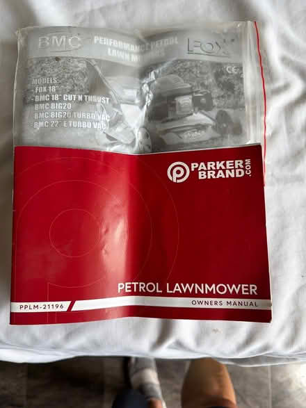 Photo of free Petrol lawn mower Parker brand (Shirley, Croydon) #2