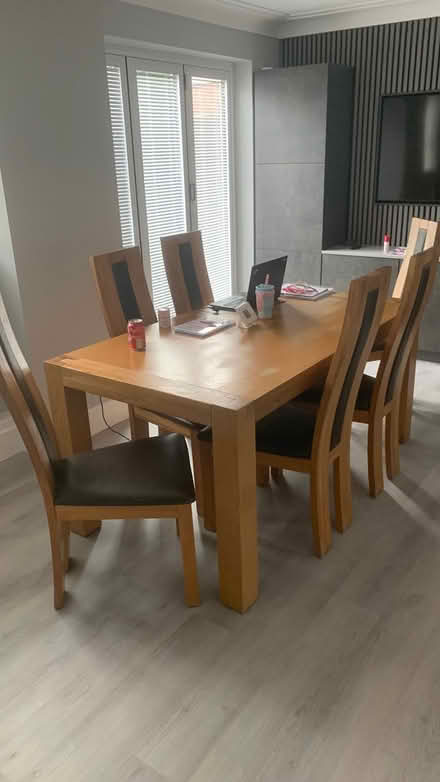 Photo of free Dining table and 6 chairs (Redditch B98) #1