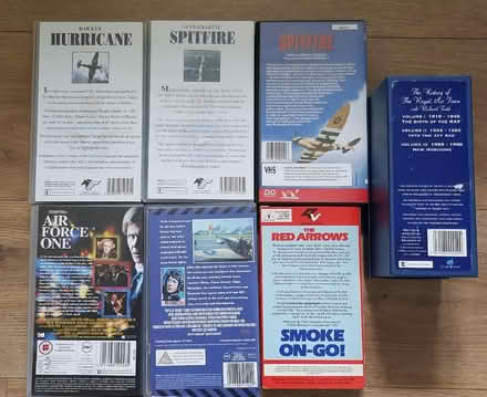 Photo of free Aeroplane-related VHS tapes (Kettlesing Bottom HG3) #2