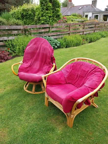 Photo of free Wicker chairs (Gray Street Mews AB10) #1