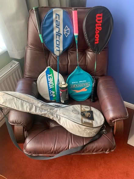 Photo of free 4x badminton rackets (Digswell AL6) #1