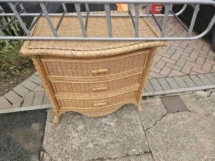 Photo of free Wicker chest of drawrs (Crawley RH11) #1