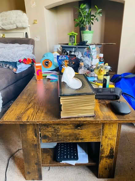 Photo of free Coffee table only (Woodstock OX20) #1