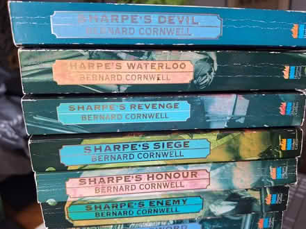 Photo of free 19 Sharpe books by Bernard Cornwell (South Green CM11) #2