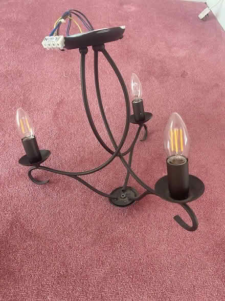 Photo of free Black metal light (Welling DA16) #1