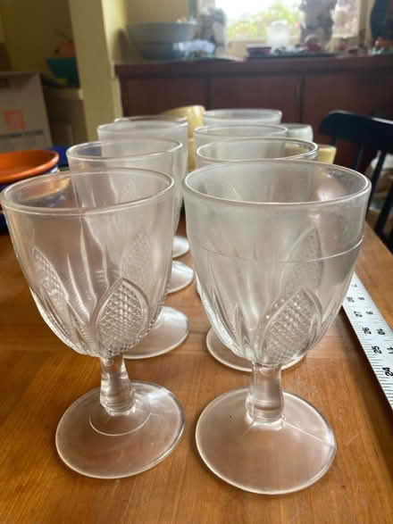 Photo of free Cut glass goblets (North Berkeley) #4