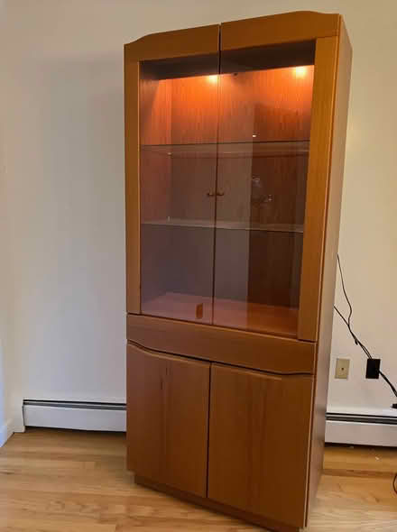 Photo of free Skovby Danish display cabinets (Attleboro) #1