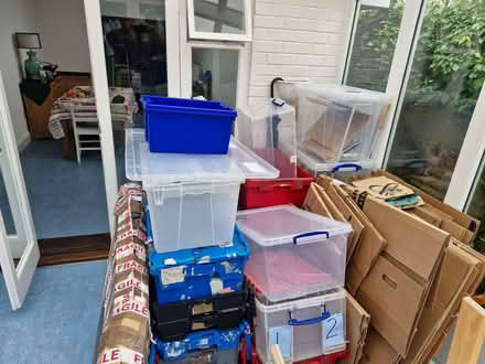 Photo of free Plastic vrates and good strong cardboard npxex (New Town CO1) #2