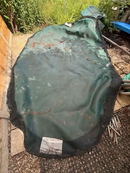 Photo of free Large section of woven waterproof fabric (Bramley Green RG26) #1