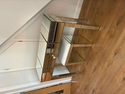 Photo of free Mirrored dressing table with stool (Churchgate EN7) #2