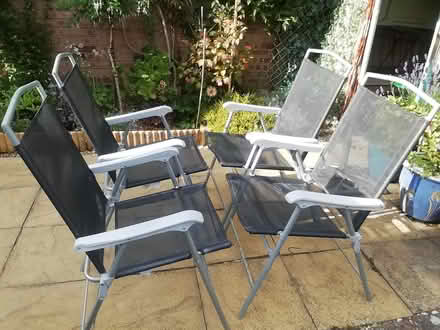 Photo of free Garden chairs (Bridlington North YO16) #1