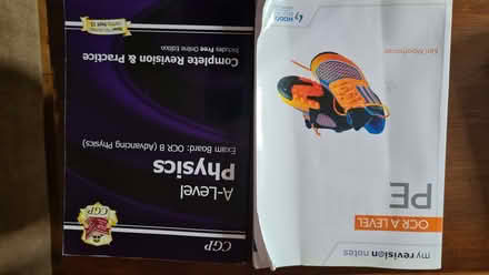 Photo of free Revision guides A Level PE and Physics (Romiley SK6) #1