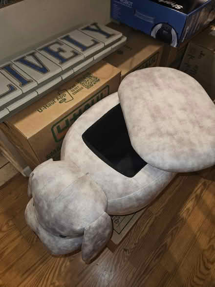 Photo of free Child's Storage Ottoman (Camelot Park) #2