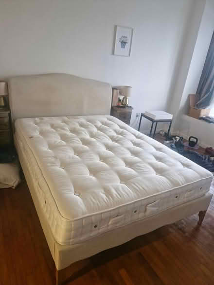 Photo of free King sized bedframe and mattress (109704) #2