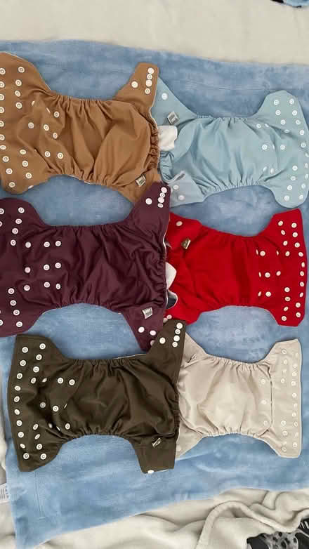 Photo of free 20 Cloth Nappies & boosters (NW6) #1