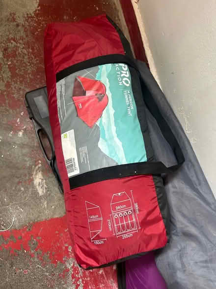 Photo of free 4 person tent (no poles) (NW5) #1