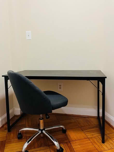 Photo of free Desk and Swivel Chair (Columbia Heights DC) #1