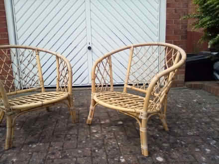 Photo of free Bamboo chairs (Lye DY9) #1