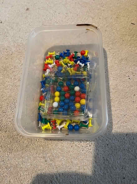 Photo of free Noticeboard style pins (Newton Mearns G77) #1