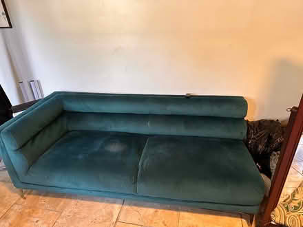 Photo of free Used Couch & Chair (Leimert Park) #1