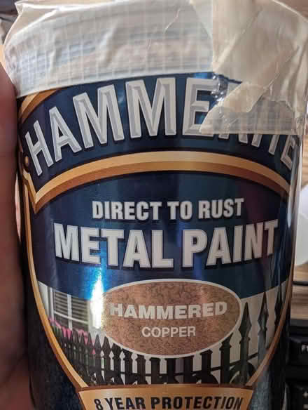 Photo of free Unopened hammered copper paint (Hertford SG13) #1