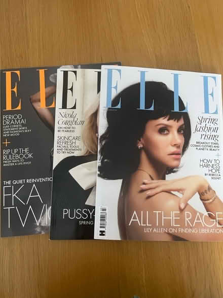 Photo of free 3 Elle Magazines (CT11) #1