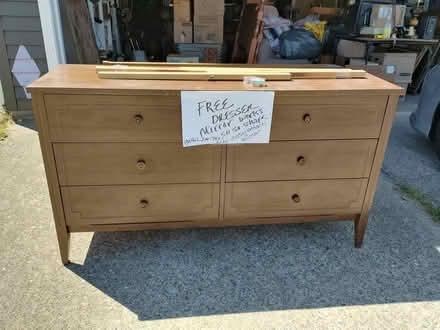 Photo of free Bed Frame Dresser with Mirror (Richmond BC) #3