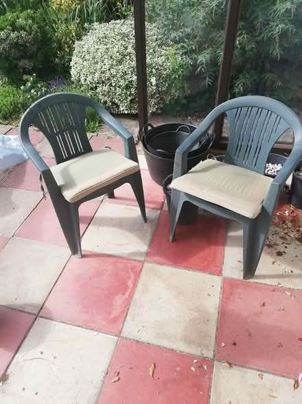Photo of free 2 Garden Chairs (BS30) #1