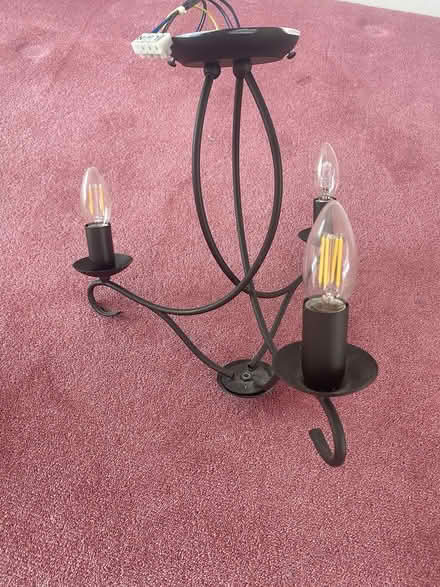 Photo of free Black metal light (Welling DA16) #2