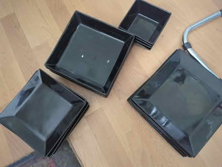 Photo of free Black Dinner set (Rainham RM13 9YX) #1