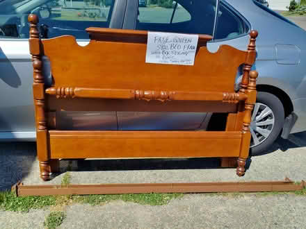 Photo of free Bed Frame Dresser with Mirror (Richmond BC) #2