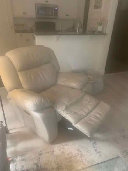 Photo of free Recliner leather chair (3 sisters parkway) #2