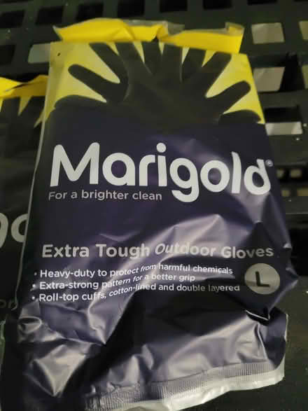 Photo of free 2 pairs of Marigold outdoor gloves, size L (Springfield CM1) #1