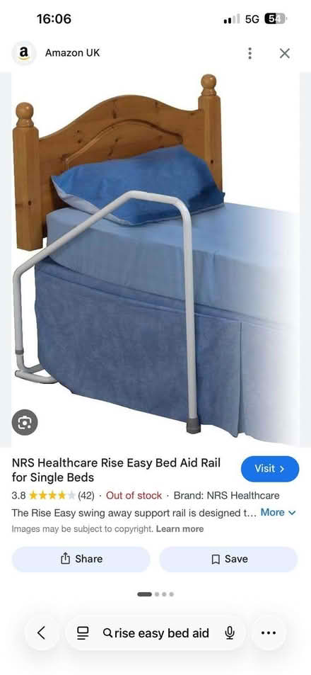 Photo of free Easy rise bed aid for single bed (Old Town HP2) #3