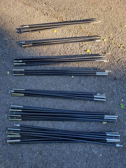 Photo of free Carbon fibre folding tent poles (Cainscross GL5) #2