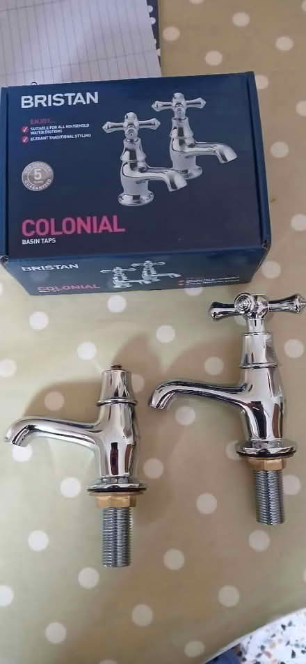 Photo of free Unused Bristan basin taps (Allestree DE22 2) #1