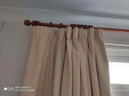 Photo of free Pine curtain poles (Kendal LA9) #3