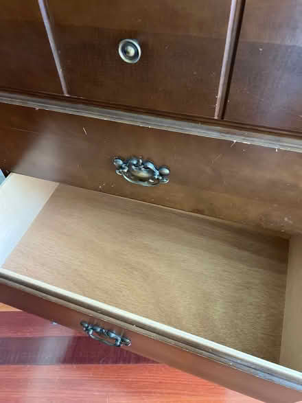 Photo of free 4 drawer wooden dresser (Thornhill) #3