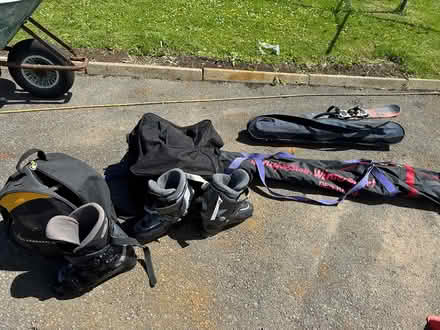 Photo of free Skis and ski boots (Donabate co Dublin) #2