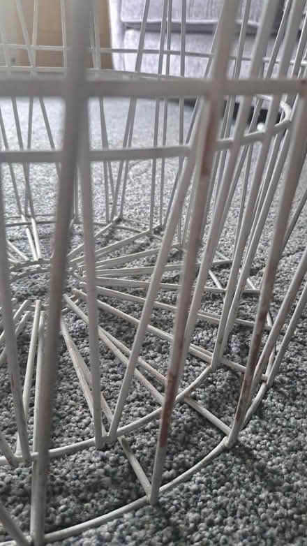 Photo of free 2 stackable wire coffee tables (S41. Chesterfield) #3