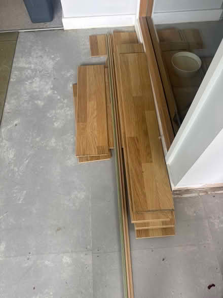 Photo of free Laminate flooring (Portishead Marina BS20) #2