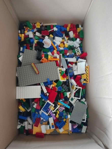 Photo of free Box of Lego (not genuine Lego) (Burton-in-Kendal LA6) #1