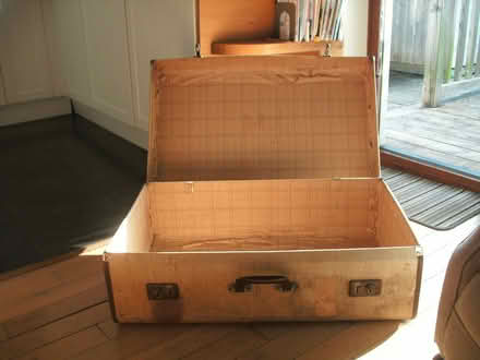 Photo of free Large plywood suitcase (Portslade by Sea BN3) #1